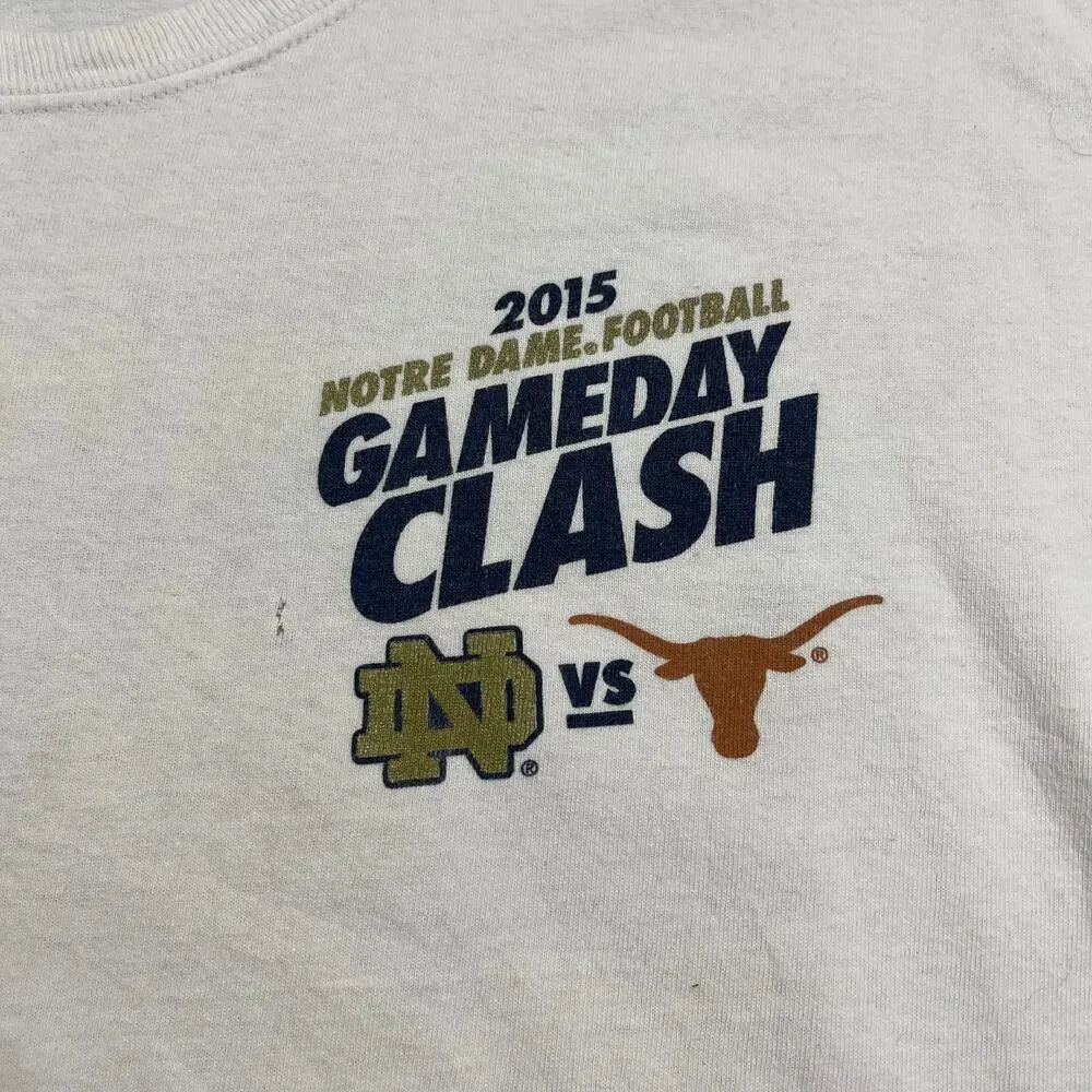 Y2K White Champion Football Gameday Clash T-Shirt Sz XXL - Picture 3 of 10